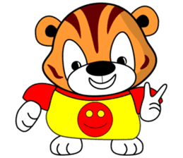 Mini tiger sticker #9543728