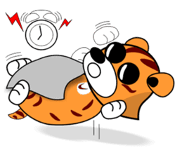 Mini tiger sticker #9543730
