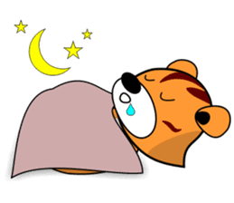 Mini tiger sticker #9543731