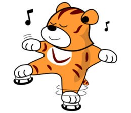 Mini tiger sticker #9543735