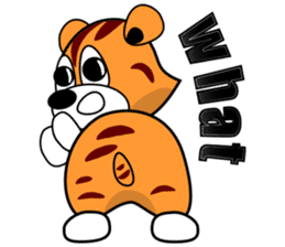 Mini tiger sticker #9543737