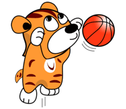 Mini tiger sticker #9543742