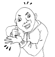 Isao of the skinhead sticker #9544366