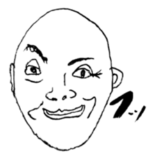 Isao of the skinhead sticker #9544372