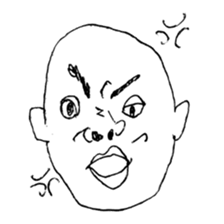 Isao of the skinhead sticker #9544374