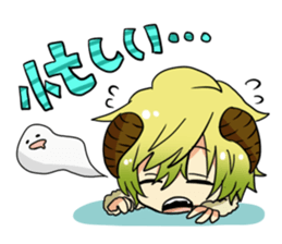 The pretty small devil character sticker #9544400