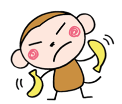 Saruta's Sticker by Chikako sticker #9544877