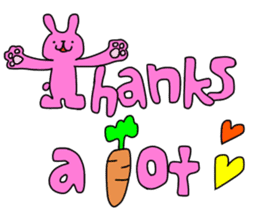 Animal letter ALPHABET! sticker #9545466