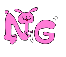 Animal letter ALPHABET! sticker #9545474