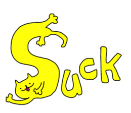 Animal letter ALPHABET! sticker #9545487