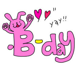 Animal letter ALPHABET! sticker #9545489