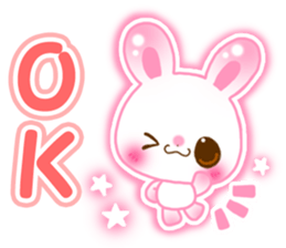 Animal cute Valentineversion sticker #9545588