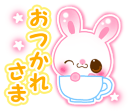 Animal cute Valentineversion sticker #9545592