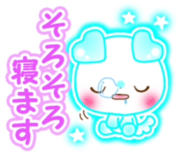 Animal cute Valentineversion sticker #9545598