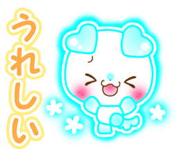 Animal cute Valentineversion sticker #9545602