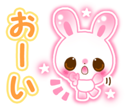 Animal cute Valentineversion sticker #9545604