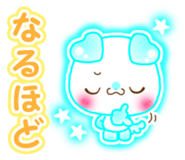 Animal cute Valentineversion sticker #9545606