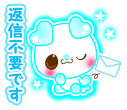 Animal cute Valentineversion sticker #9545622