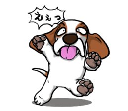 Basset hound 5 sticker #9545776