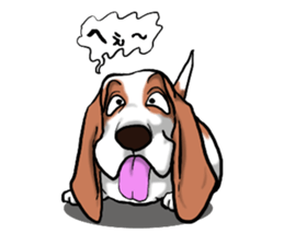Basset hound 5 sticker #9545777