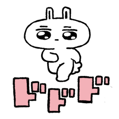 Expressionless face usataso