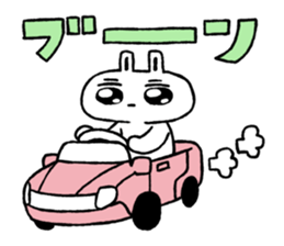 Expressionless face usataso sticker #9545849