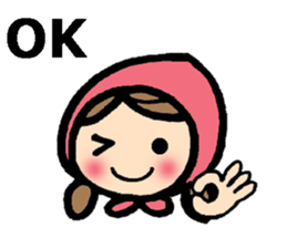 British Englsih with girl and cat 2 sticker #9545868