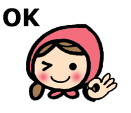 British Englsih with girl and cat 2 sticker #9545868