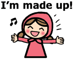 British Englsih with girl and cat 2 sticker #9545873