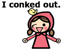 British Englsih with girl and cat 2 sticker #9545902