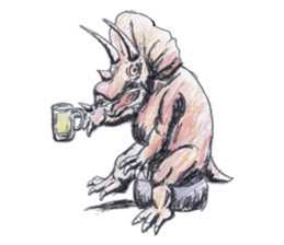 Dinosaurs Revue Company sticker #9546123