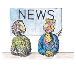 Dinosaurs Revue Company sticker #9546134