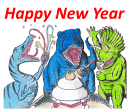 Dinosaurs Revue Company sticker #9546143