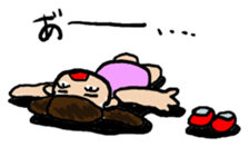 Miki-chan who lives next door. sticker #9546382