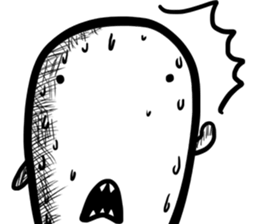 sticky on earth sticker #9546422