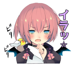 Moemoe parrot sticker part2 sticker #9546612