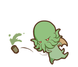 Sticker of Cthulhu4 (Japanese ver.) sticker #9546806