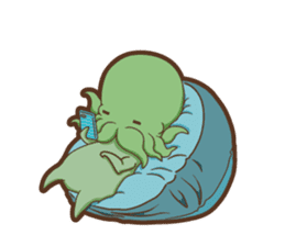 Sticker of Cthulhu4 (Japanese ver.) sticker #9546807