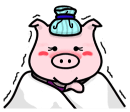 Pig's home sticker #9547519