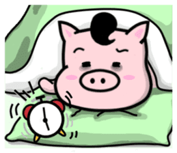 Pig's home sticker #9547524