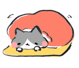 Hi, Hachiware cat sticker #9547762