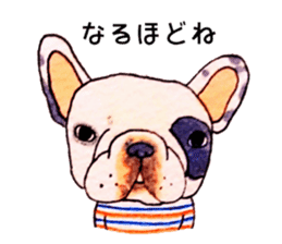 Collection of French Bulldog sticker #9548153