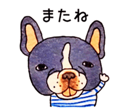 Collection of French Bulldog sticker #9548156