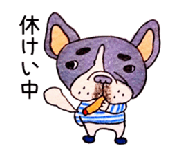 Collection of French Bulldog sticker #9548161