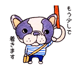 Collection of French Bulldog sticker #9548173