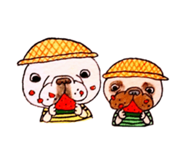 Collection of French Bulldog sticker #9548180