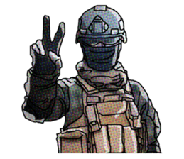 FPS Military Sticker K.E.I.G.O.ver sticker #9548382