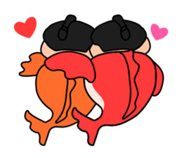 Sumo wrestler?Mysterious Animal-san sticker #9549068