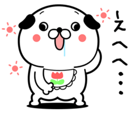 walleyed dog sticker #9549275