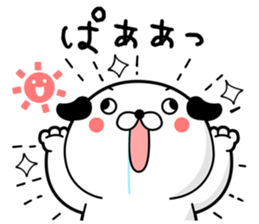 walleyed dog sticker #9549289